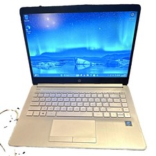 2022 HP 14-cf2518sa 14in Silver Laptop Pentium 6405U 8GB RAM 256GB SSD Win 11