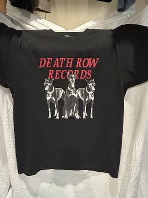 Vintage Death Row Records Black Graphic T-Shirt Men s Size Large