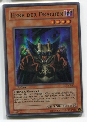 Yu-Gi-Oh! Herr der Drachen Super Rare SDK-G038