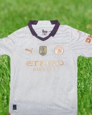 Puma Manchester City 2023 FIFA Cup Authentic Jersey 95 Guerra. Men  s Small
