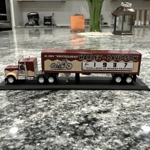 TC65 Matchbox 61 OHV Ford Harley-Davidson Tractor Trailer Knucklehead 1937 - Picture 5 of 8