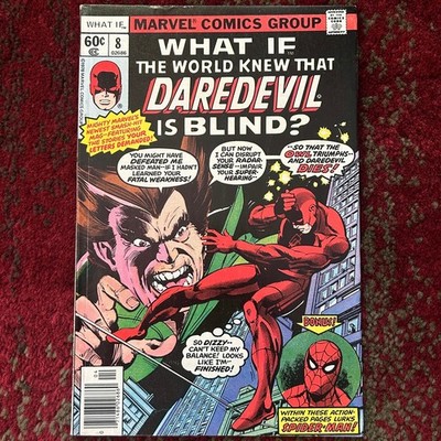 1978 What If #8 What If The World Knew That Daredevil Is Blind? Marvel Comics