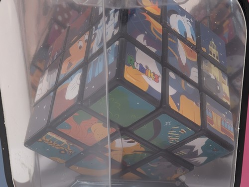 Rubik's Cube A Disney Park Theme by Spinmaster Mickey Minnie Pluto Goofy NIB - Picture 11 of 19