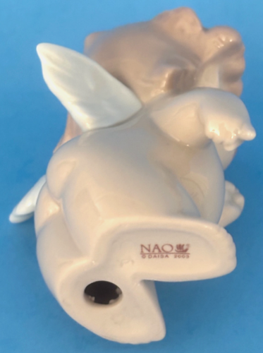 NAO Lladro 5000 "Shush" Cheeky Cherub Angel Saying "SHUSH!" - MWOB, RV$109 - Picture 11 of 18