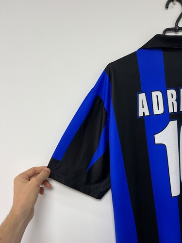 Inter Milan 1996 1997 Home Maglia Football Shirt Jersey Adriano #10 Mens sz XL - Picture 4 of 18
