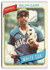 1980 Topps #272 Ralph Garr Chicago White Sox