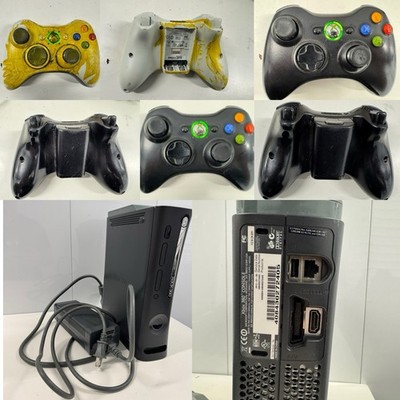 Xbox 360 Console 320GB Bundle 3 Controllers Power HDMI Cables Complete Tested