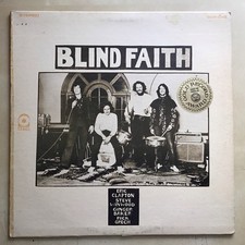 Blind Faith - Blind Faith LP (ATCO SD 33-304B) Presswell 1969 Free Shipping G+