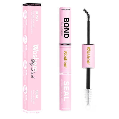Lash Glue Bond and Seal Waterproof Long Lasting Strong Hold 2 in 1 Eyelash Glue