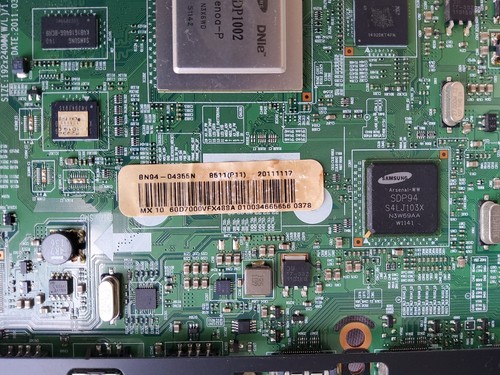 Samsung UN60D7000VF Main Board BN94-04355N UN60D7000 UN60D7000VFXZA - Picture 3 of 3