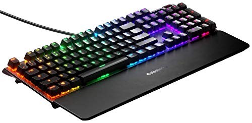SteelSeries Apex 7 - Clavier de jeu mécanique - Écran OLED - Interrupteurs rouges - - Photo 4/5