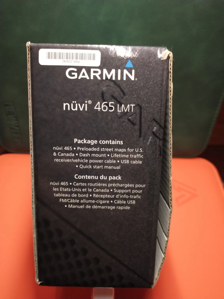 Garmin nuvi 465 LMT Truck/Car GPS Free Lifetime Maps & Traffic w/ Bluetooth - Image 2 of 4