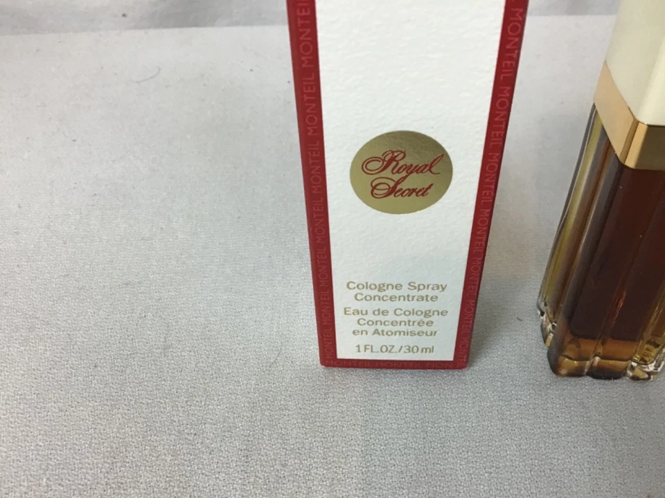 Monteil Paris Royal Secret 1 Onza Colonia Spray NUEVO Sin Usar Foto 2 de 2
