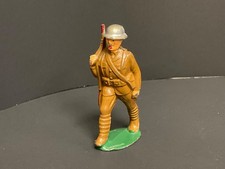 Antique Manoil 67 TOY LEAD WW1 Soldier Made/USA Marching Infantry Riflemen