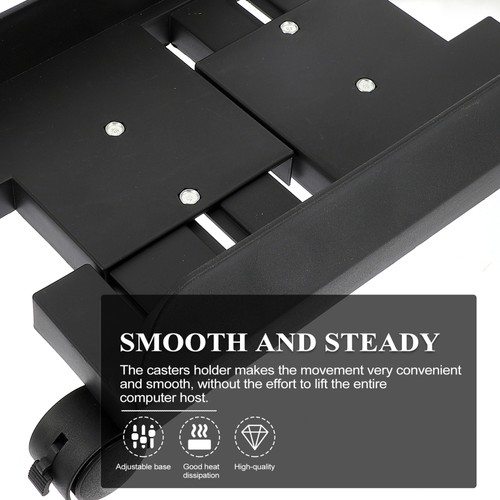 Computer Movable Bracket Computer Tower Stand CPU Stand Holder Bracket - 第 7/12 張圖片