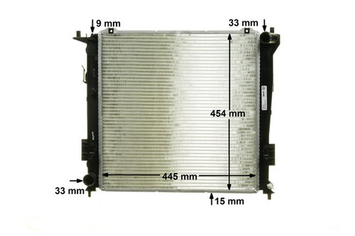 RADIATOR ENGINE COOLING CR 1320 000P FOR KIA PRO/CEE'D HYUNDAI i30 1.6L 4cyl - Picture 11 of 17
