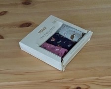 Fat Face Womens 3 Pair Woodland Mini Knickers Pants Briefs Size 8 BNWT