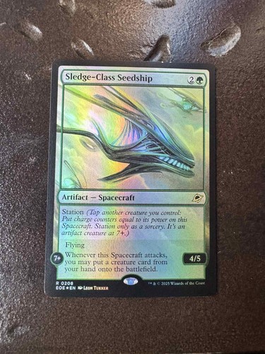 Sledge-Class Seedship Edge of Eternities Foil Rare - Picture 1 of 1