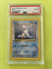 Seel 041/102 Base Set (Shadowless) Regular First Edition Fresh Grading ￼