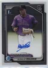 2024 Bowman Chrome Prospect Auto Aldalay Kolokie #CPA-AK Auto pe8