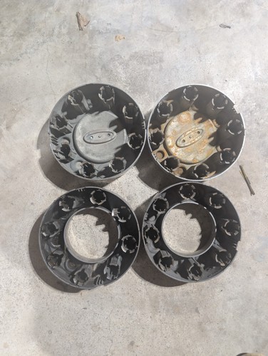 4 05-15 Ford F250 F350 Super Duty 4wd Hubcaps 5C34-1A096-FD - Picture 2 of 2