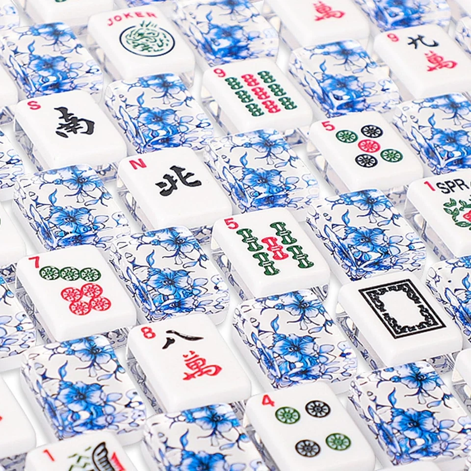 GUSTARIA Set of American Mahjong Tiles, 166 Quality Acrylic Mahjongg Tiles wi... - Image 4 of 4