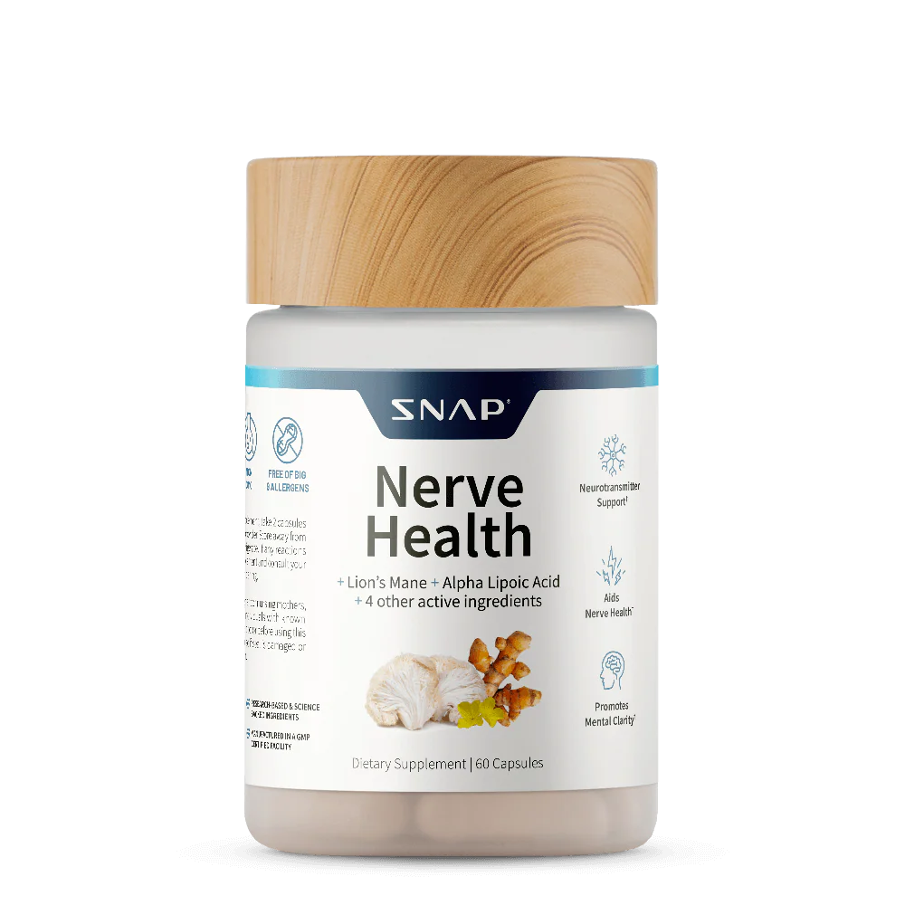 Snap Supplements Nerve Health 60 Caps