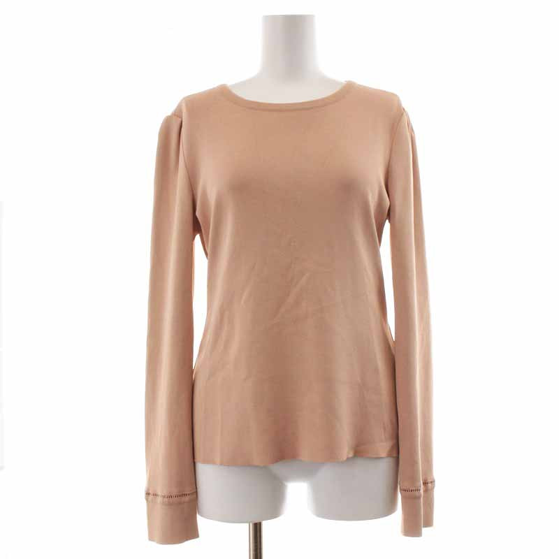 その他 FOXY Foxy Knit Top Simple Long Sleeve 40 M Pink Women's Used