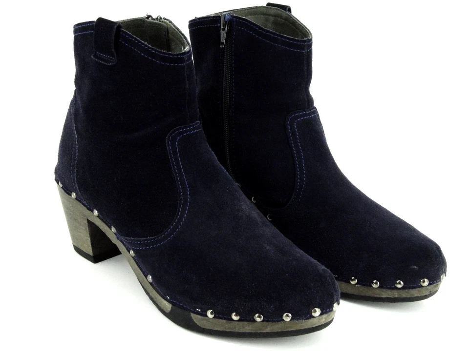 Softclox Schuhe Damenstiefel Stiefel Boots Shoes Stiefeletten Gr 42 Leder - Bild 3 von 4