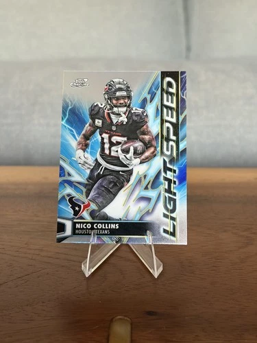 2025 Topps Cosmic Chrome Nico Collins Base (RAW)