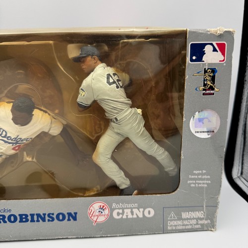 McFarlane Jackie Robinson Day 3-Pack Ken Griffey Jr. Robinson Cano MLB Figuren - Bild 5 von 11