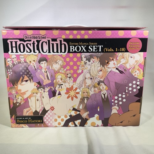 Ouran High School Host Club Manga Box Set 1-18 Englisch Bisco Hatori OHNE NOTIZBLOCK - Bild 7 von 16
