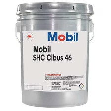 Mobil 104094 5 Gal Circulating Oil Pail 46 Iso Viscosity, 20 Sae, Amber