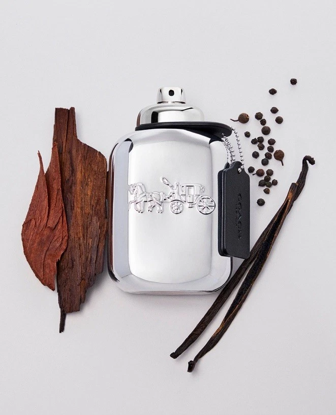 蔻驰男士白金淡香精喷雾限量版6.7盎司/200毫升全新带盒罕见 — 第 3/4 张图片