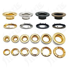Eyelets With Washers Set DIY Canvas Crafts Repair Grommet Banner 8mm - 22mm
