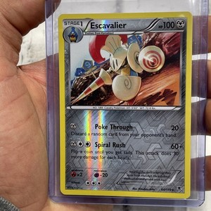 Escavalier - XY Phantom Forces 64/119 Rare Mitsuhiro Arita Pokemon Card NM/MT