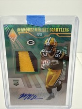 2018 Panini Phoenix - RpaRookie Auto Jersey Marquez Valdes-Scantling #RJA-MS /25