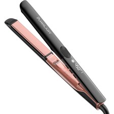 Hair Straightener 1 Inch Flat Iron and Curler 2 in 1 Titanium Ceramic Ionic D...