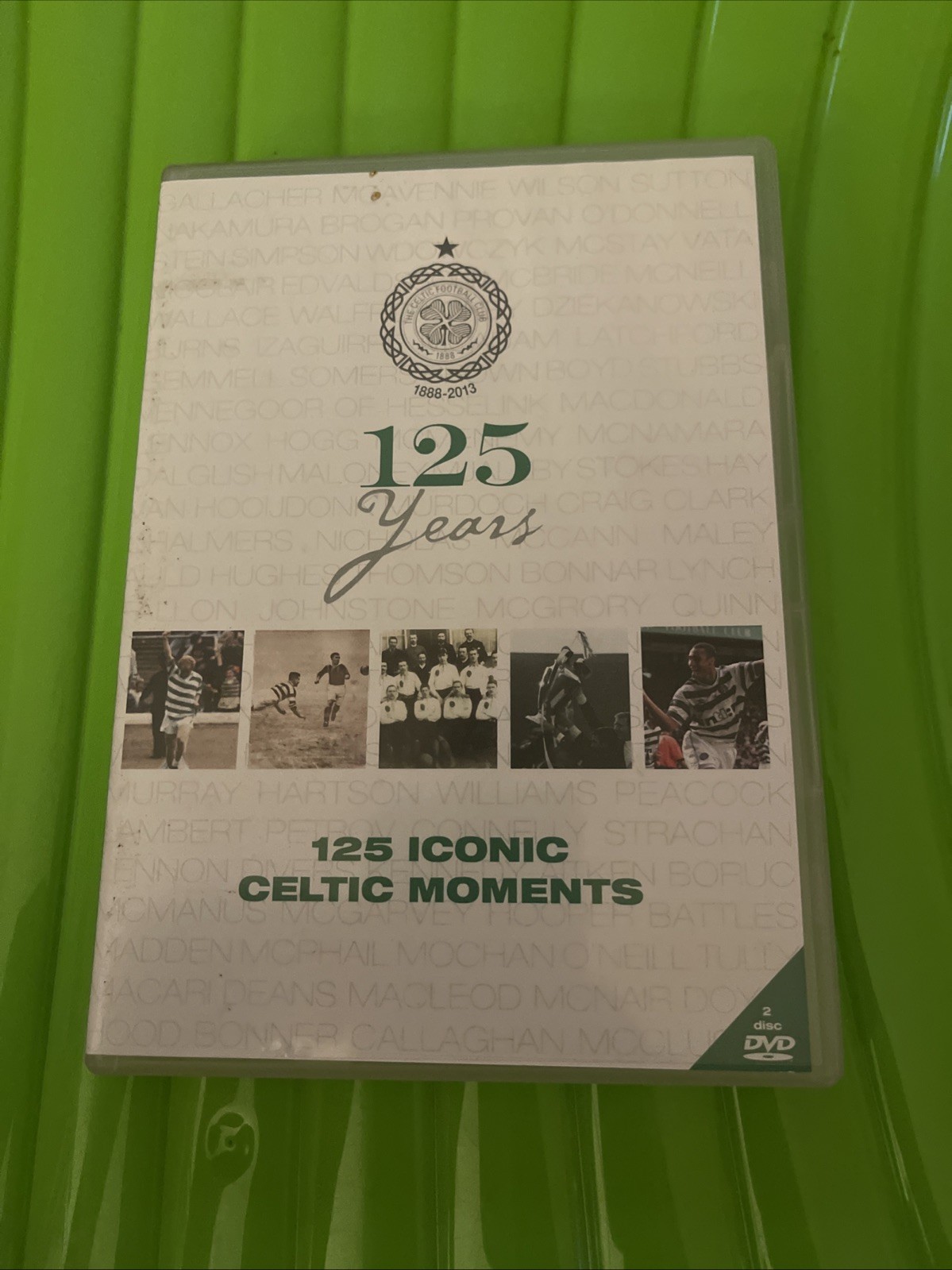 Glasgow Celtic 125 Years Anniversary - 25 Iconic Celtic Moments - DVD