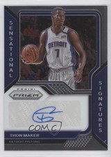 2020-21 Panini Prizm Sensational Signatures Thon Maker #SS-THO Auto 0e9a