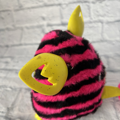 Furby Boom Electronic Interactive Toy Pink and Black Stripes 2012 Hasbro Works - Picture 6 of 14