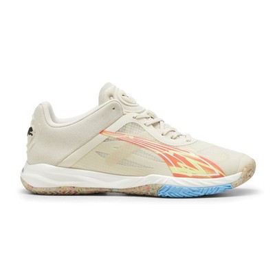 PUMA Accelerate Nitro Sqd Forever Better Handball  Mens White Sneakers Athletic
