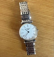 Longines Silver La Grand Classique Quartz Watch L4.209.4.11.6 Used
