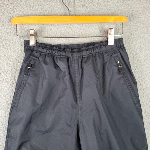 REI Youth Kinder Regenhose wasserdicht schwarz E1 Elements Gr. M (10-12) - Bild 2 von 10