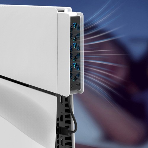Game Consoles Cooling Fan Wind Speed AdjustableExternal Accessory for Slim - Afbeelding 3 van 8