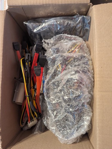 850w Pc Power Supply Atx Cables External Harddrive Enclosure FireWire Card Lot - Zdjęcie 12 z 12