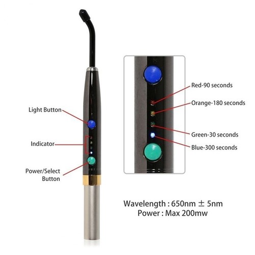 Dental Diode Laser System Wireless Heal Laser Pen Oral Endo Soft Tissue Lamp PAD - 第 3/15 張圖片