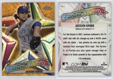 2022 Topps Chrome Logofractor Edition Gold Refractor /50 Jackson Kowar Rookie RC