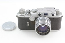 Top MINT Nicca 3-S Rangefinder Film Camera w/ Nikkor HC 5cm F2 From JAPAN