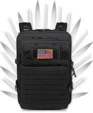 Tactical Chef Knife Backpack, Travel Organizer Case with 30 Pockets for Culi...